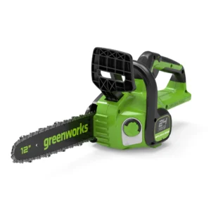 Motosierra Greenworks 24V – Espada 12” | Batería y Cargador